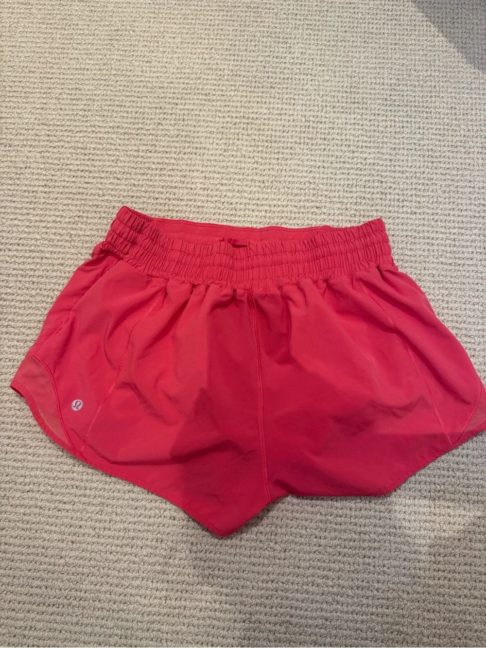Lululemon Pink Hotty Hot Running Shorts